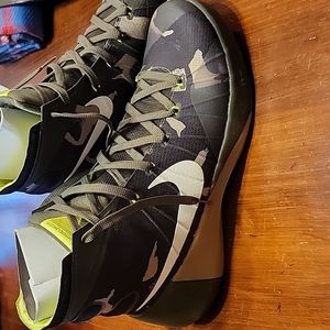 Nike Hyperdunk 2015 Premium Camo Cargo Khaki Shoes 749567-313 Men's Size 13